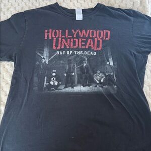 Hollywood Undead Black Graphic T-Shirt
